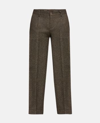 Wool-blend chino Lou