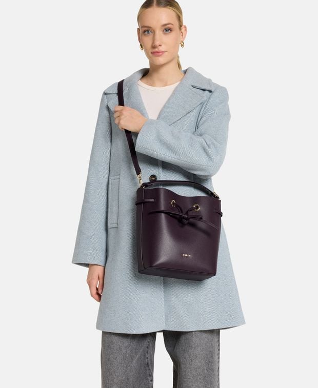 FURLA 가죽 버킷백 콘스탄자