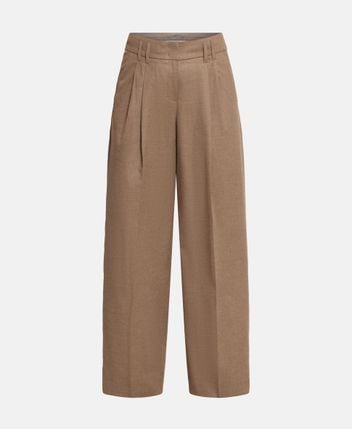 Wool-blend trousers