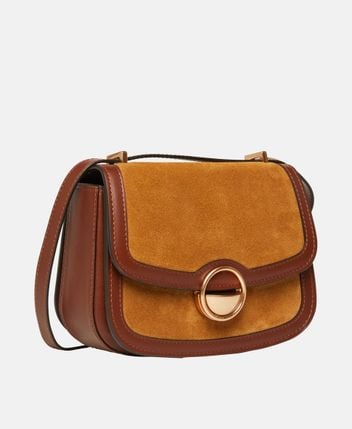 Leather cross body bag