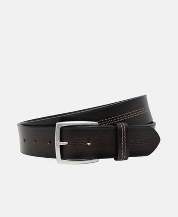 Leather belt