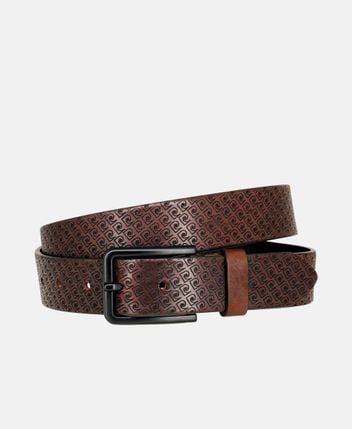Leather belt