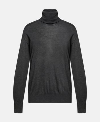 Wool-silk blend jumper