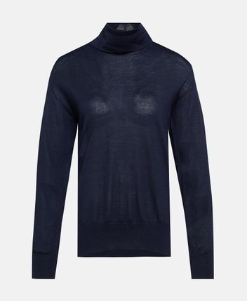 Wool-silk blend jumper