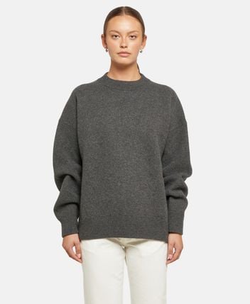 Wool-blend pullover