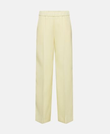 Wool-blend trousers