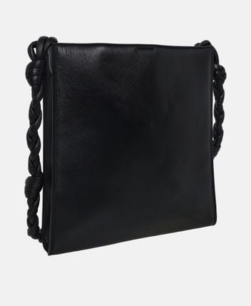 Leather shoulder bag