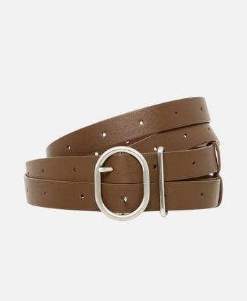 Leather belt