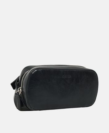 Leather cross body bag
