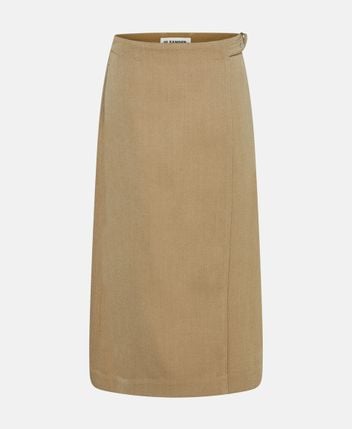 Wool skirt