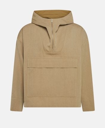 Wool anorak