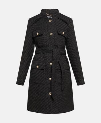 Wool-blend coat