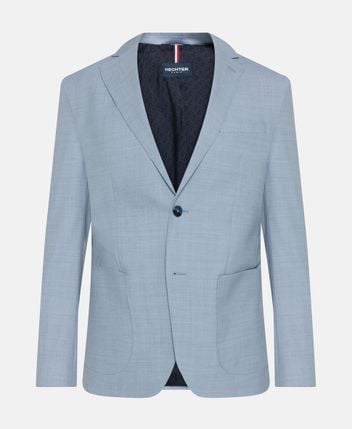 Wool-blend blazer