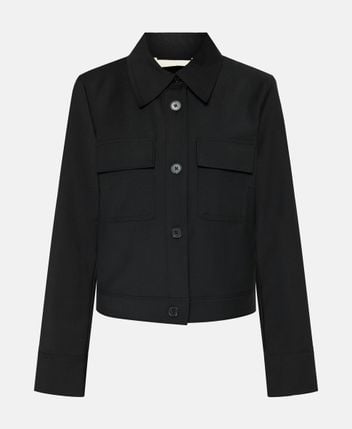 Wool-blend jacket