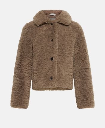 Faux fur jacket