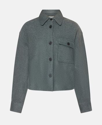 Wool-blend jacket