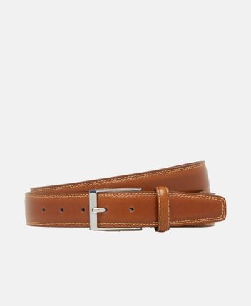 Leather belt