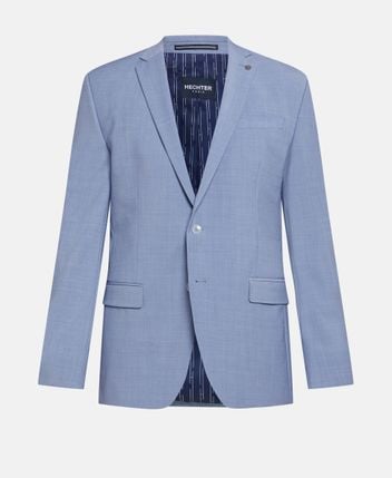 Wool-blend suit jacket
