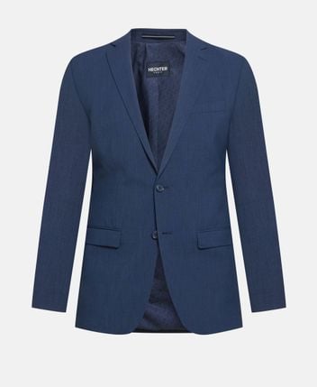 Wool-blend suit jacket