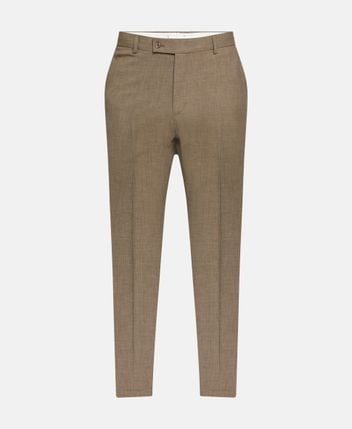 Wool-blend trousers