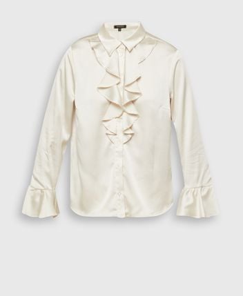 Long-sleeved blouse