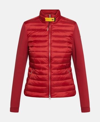 Hybrid down jacket