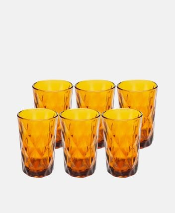 Water glasses, set of 6 Oriana