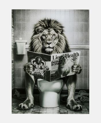 Picture Bath Lion