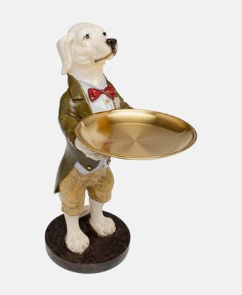 Decorative figure Gentleman Dog