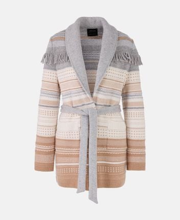 Wool-blend cardigan