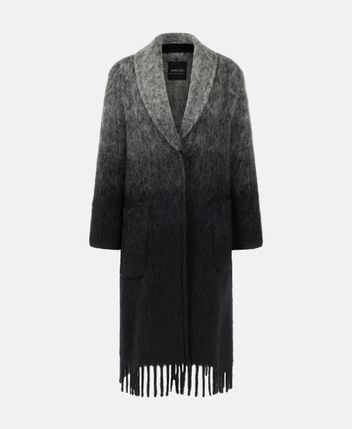 Wool-blend coat