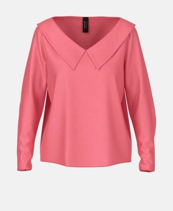 Silk-blend blouse