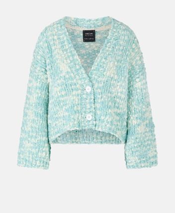 Wool-blend cardigan