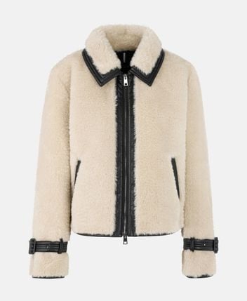 Faux fur jacket