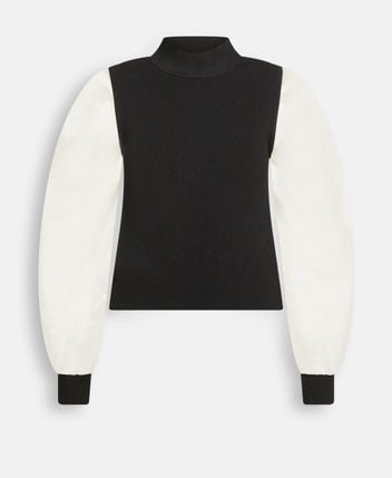 Long-sleeved jumper Jackie taffeta