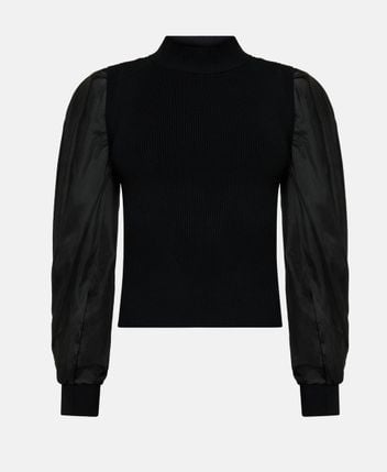 Long-sleeved jumper Jackie taffeta