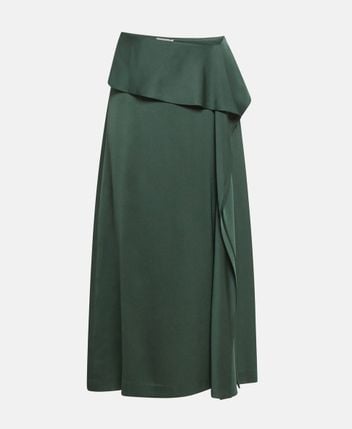 Satin skirt