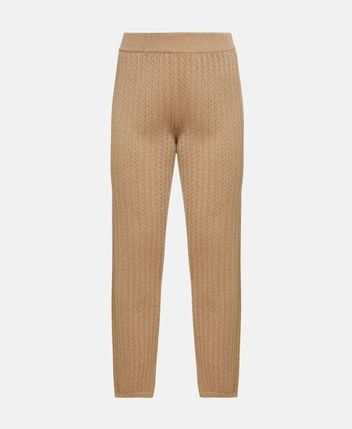 Cashmere-blend trousers