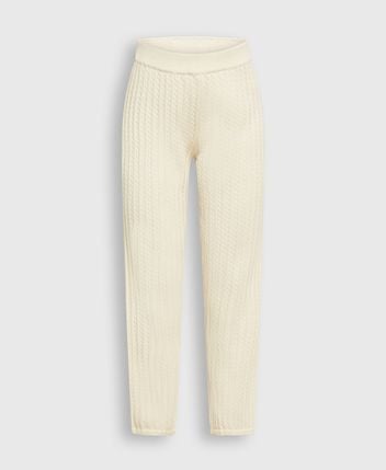 Cashmere-blend trousers