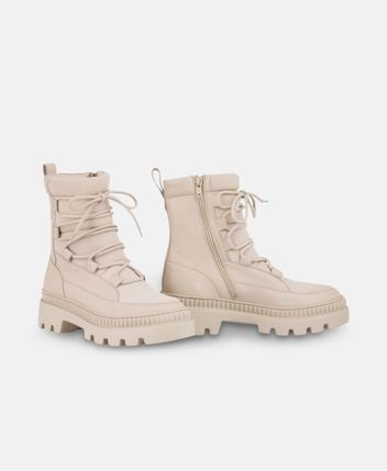 Lace-up ankle boot