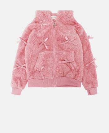 Faux fur jacket