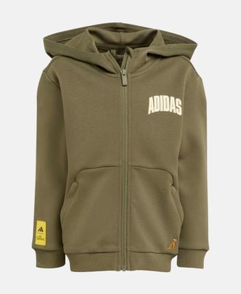 Hooded sweat jacket