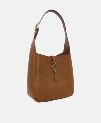 Leather shoulder bag Le 5 à 7