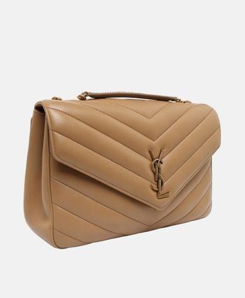 Leather shoulder bag