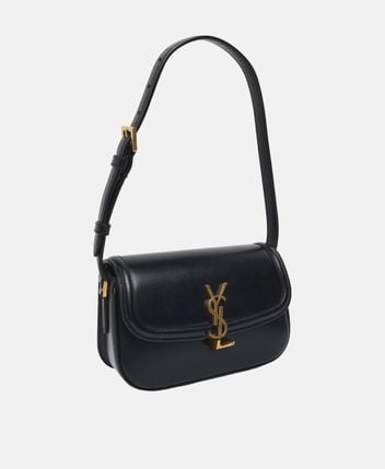 Leather shoulder bag