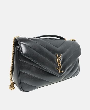 Leather shoulder bag