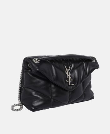 Leather shoulder bag