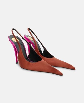 Slingback pumps