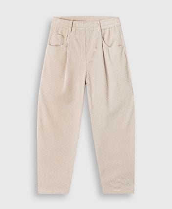 Corduroy trousers Orchid