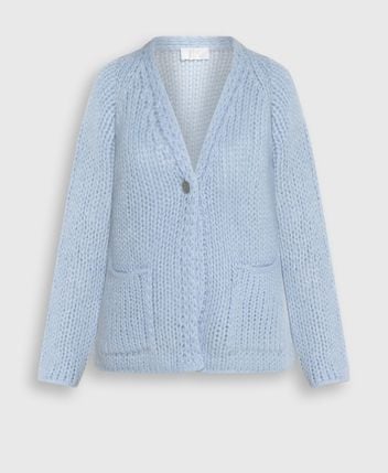 Cashmere-blend cardigan